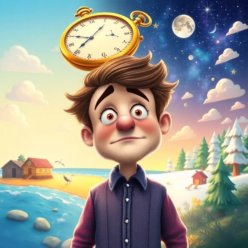 Geriye ve İleriye Giden Saat