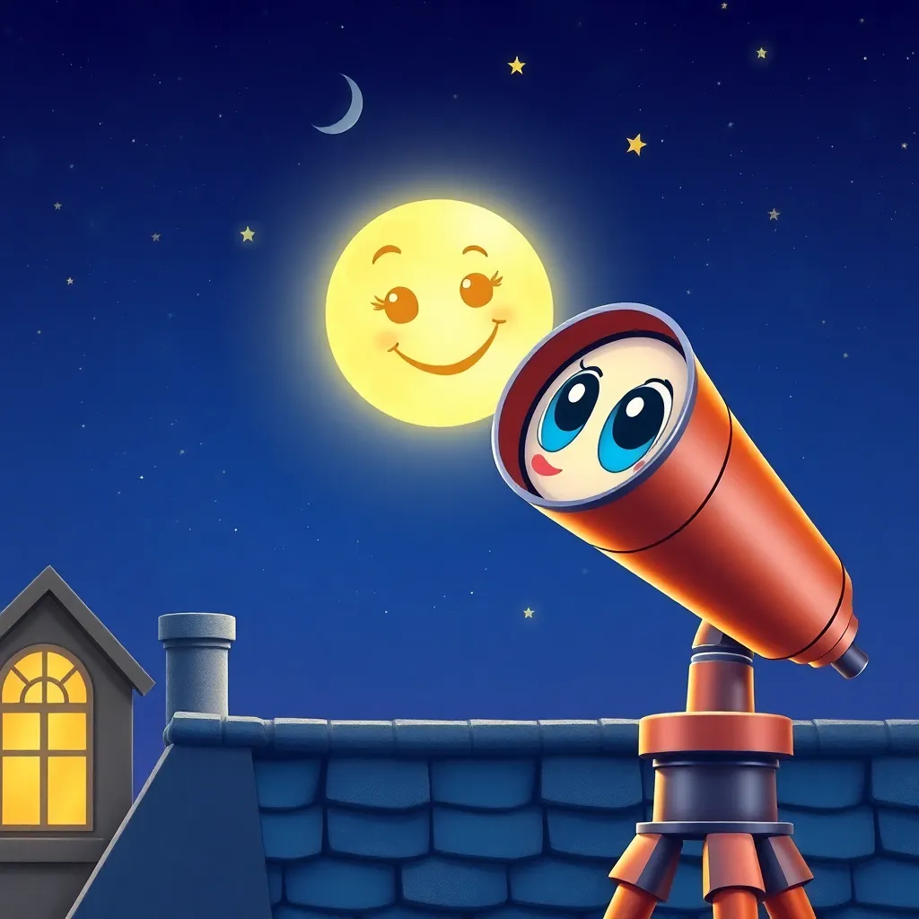 Gökyüzünün Gizemli Gözü: Teleskop Toli'nin Macerası