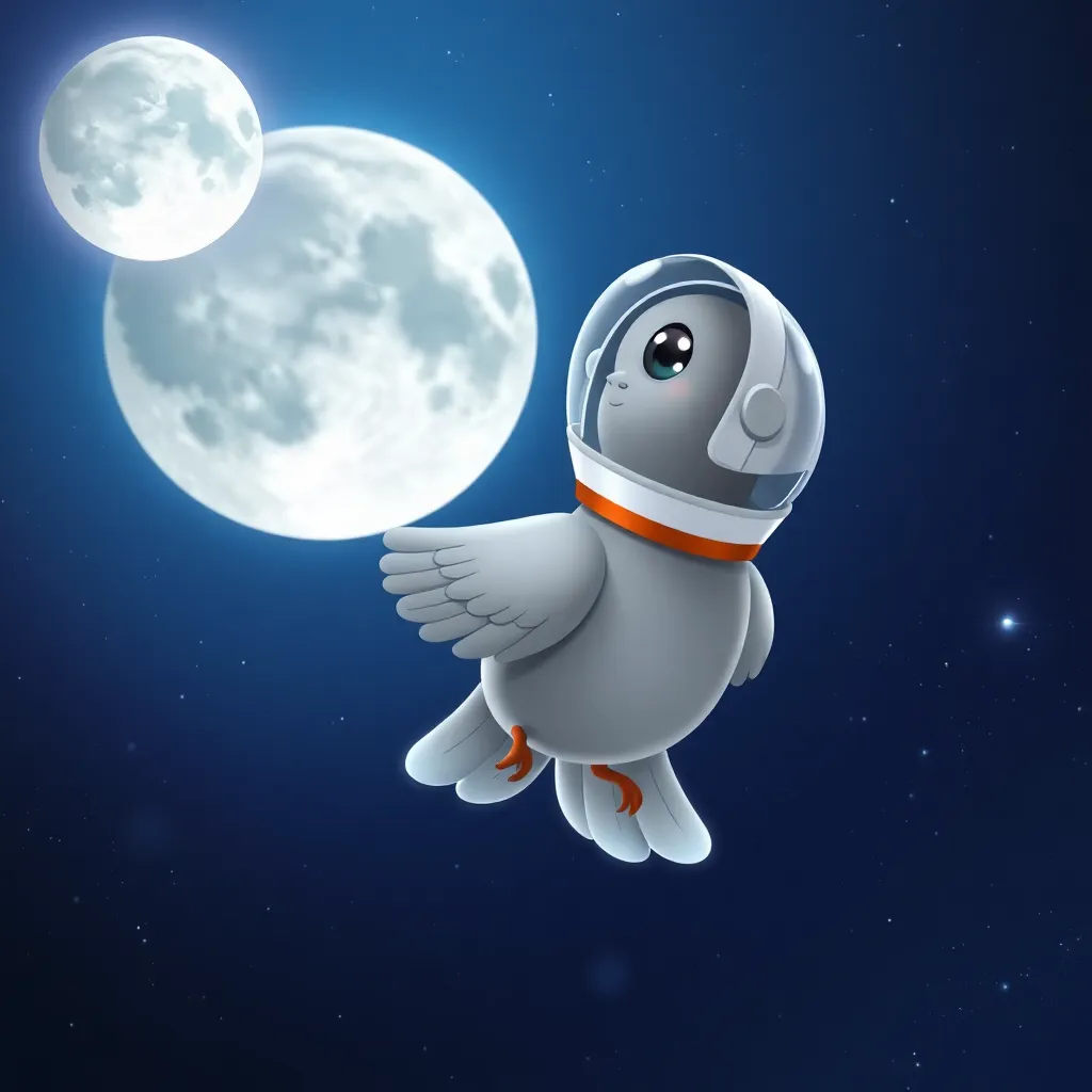 Posta Güvercini Pipo'nun Uzay Macerası ve Eve Dönüş Özlemi