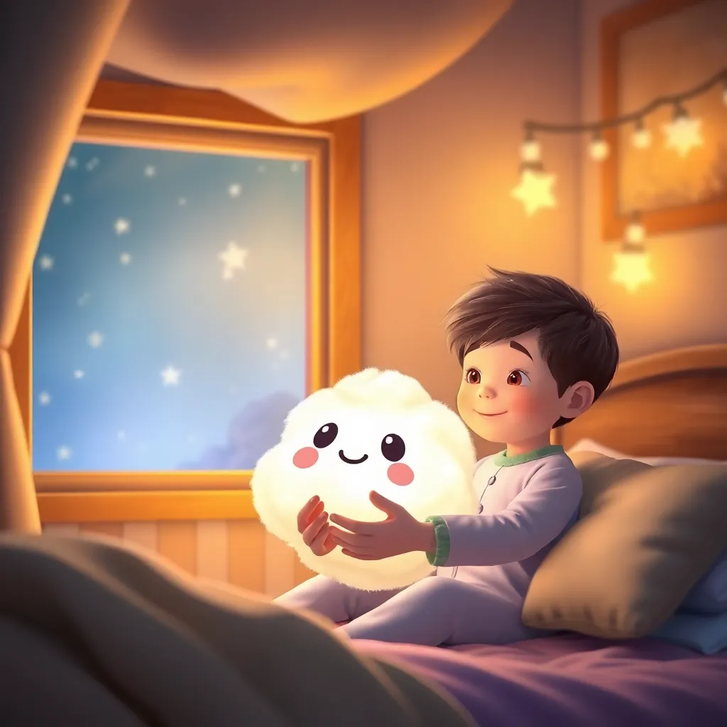 Korkularını Besleyen Çocuk ve Yumuşacık Yoldaşı