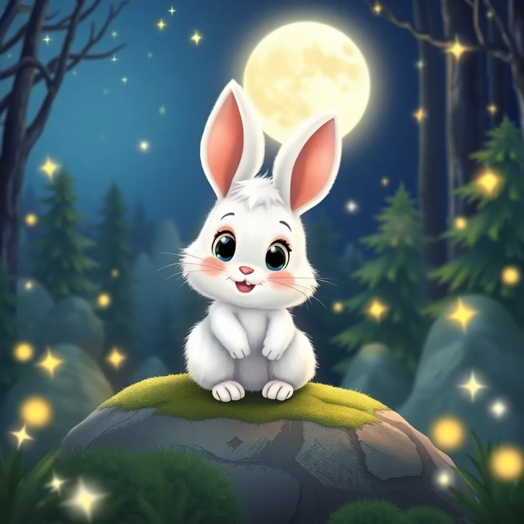 Ay Işığında Parlayan Yıldız Yolu